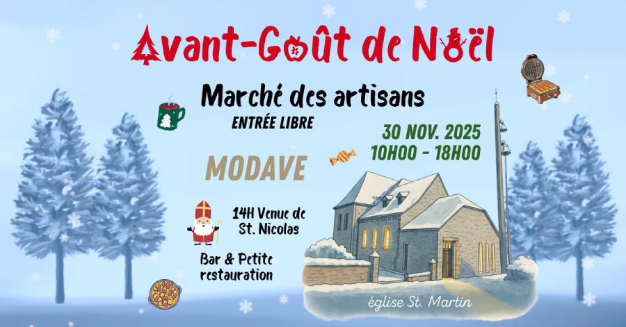 avantgoutdenoelmarchedesartisansmodave